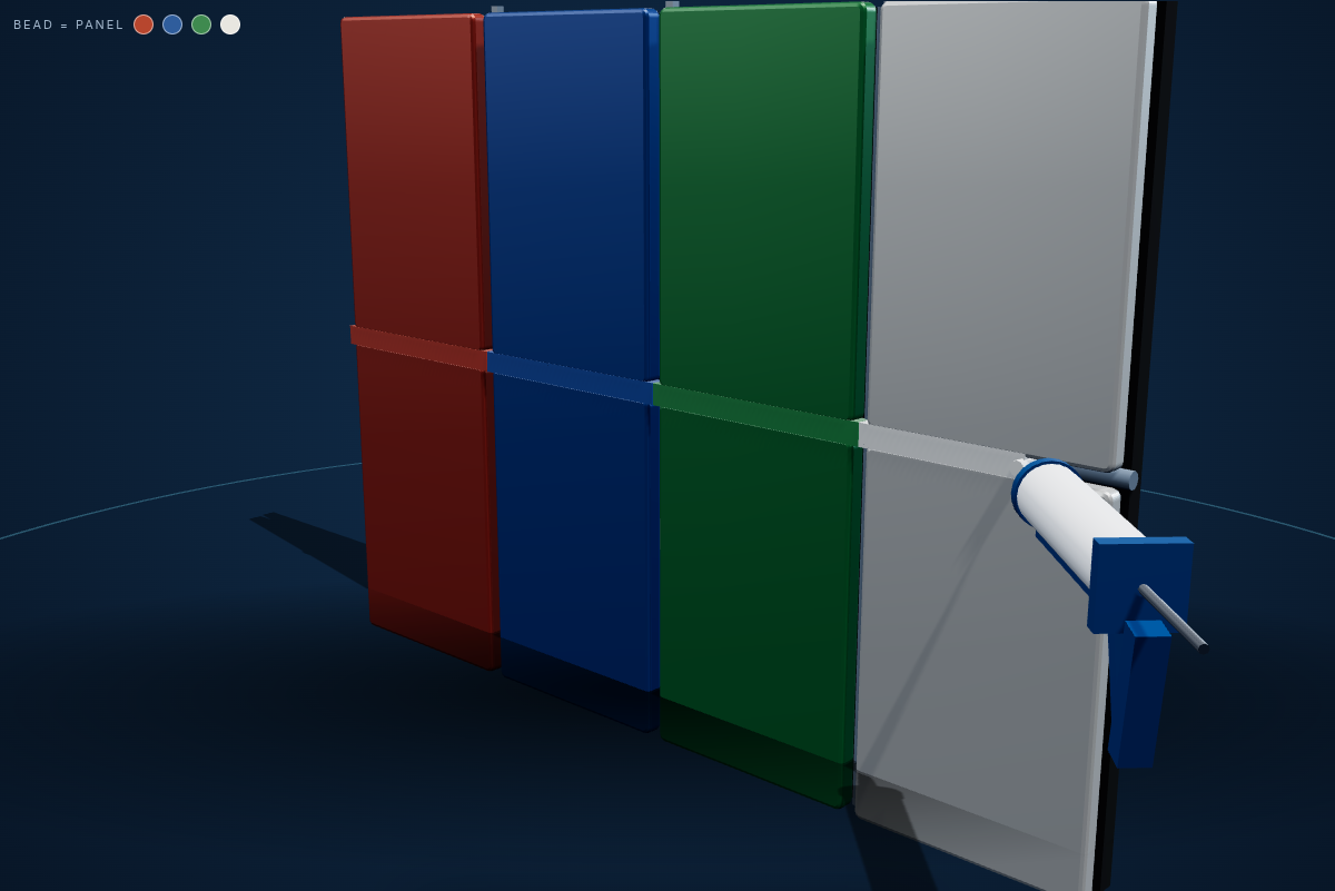 Colour-matched facade joints with Formoa 010