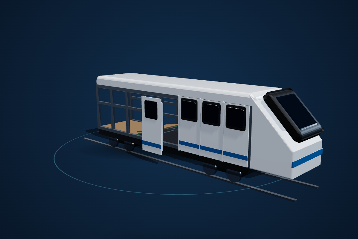 Train body panel and glass bonding to the steel frame